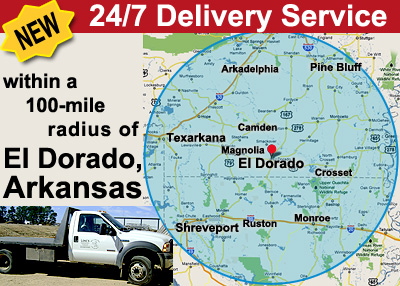 24/7 Delivery service Servicing South Arkansas, North Louisiana and East Texas for all your Roofing and Fabrication needs.